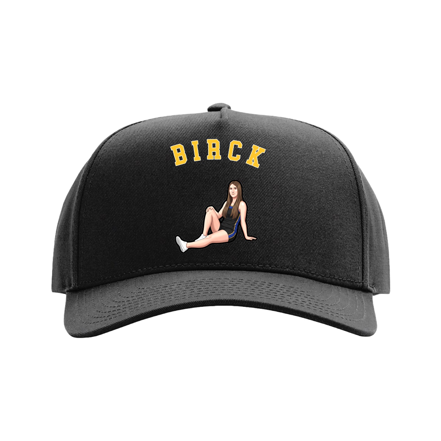 Full Fabric Five-Panel Champ Cap