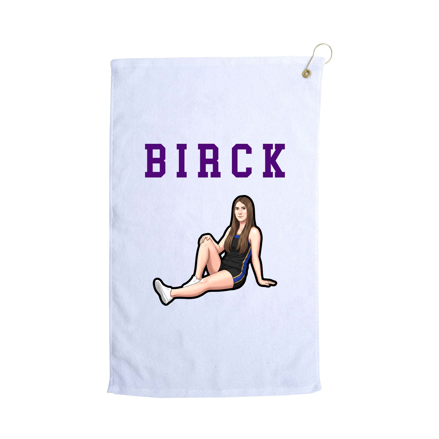 Golf Towel — Shirsey in White