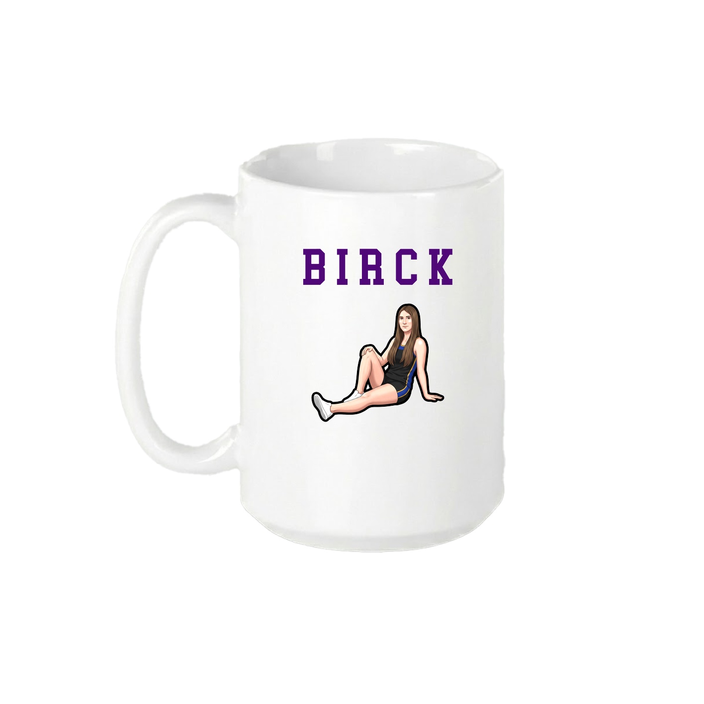 15oz Coffee Mug — Shirsey in White