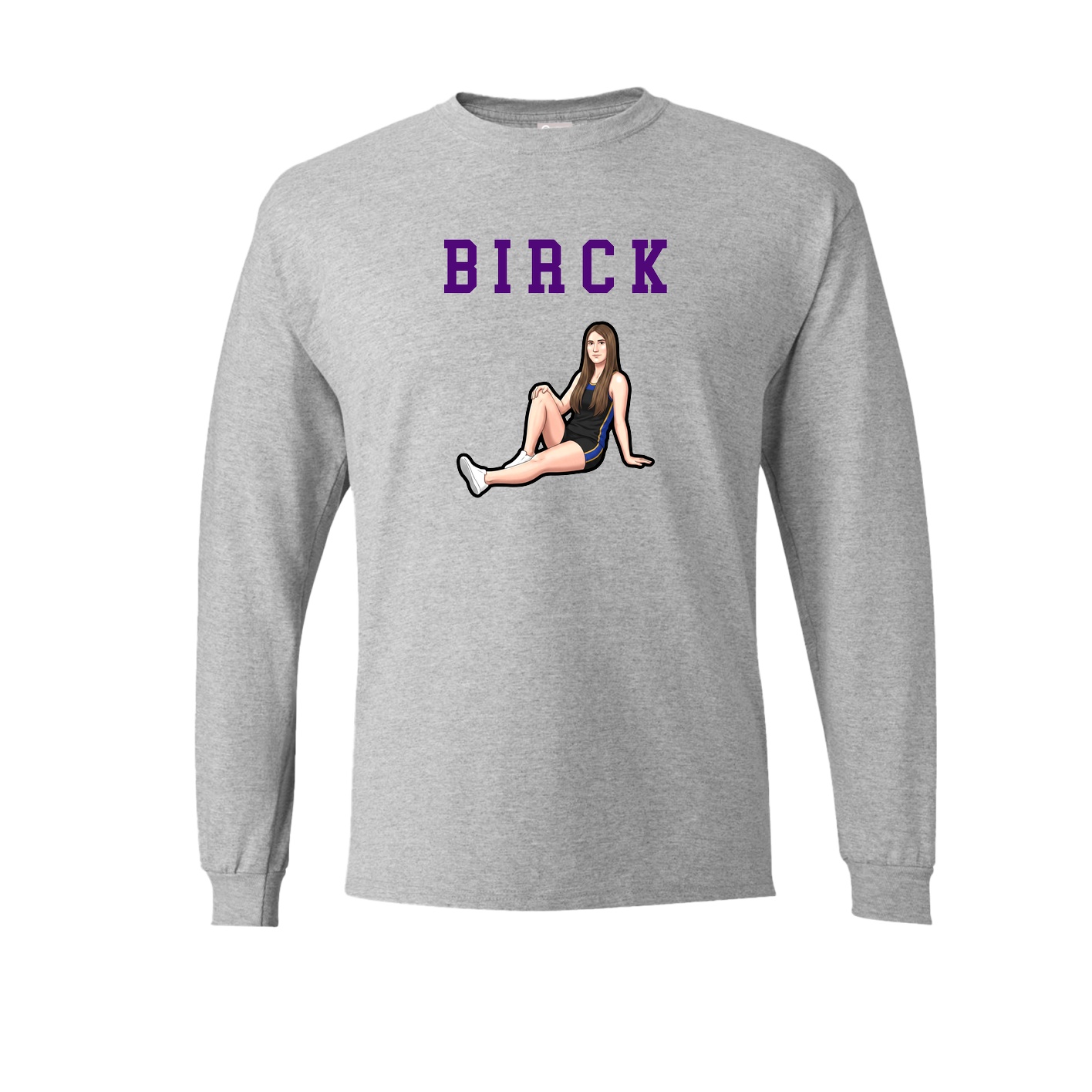 Long Sleeve Tee — Shirsey in Grey