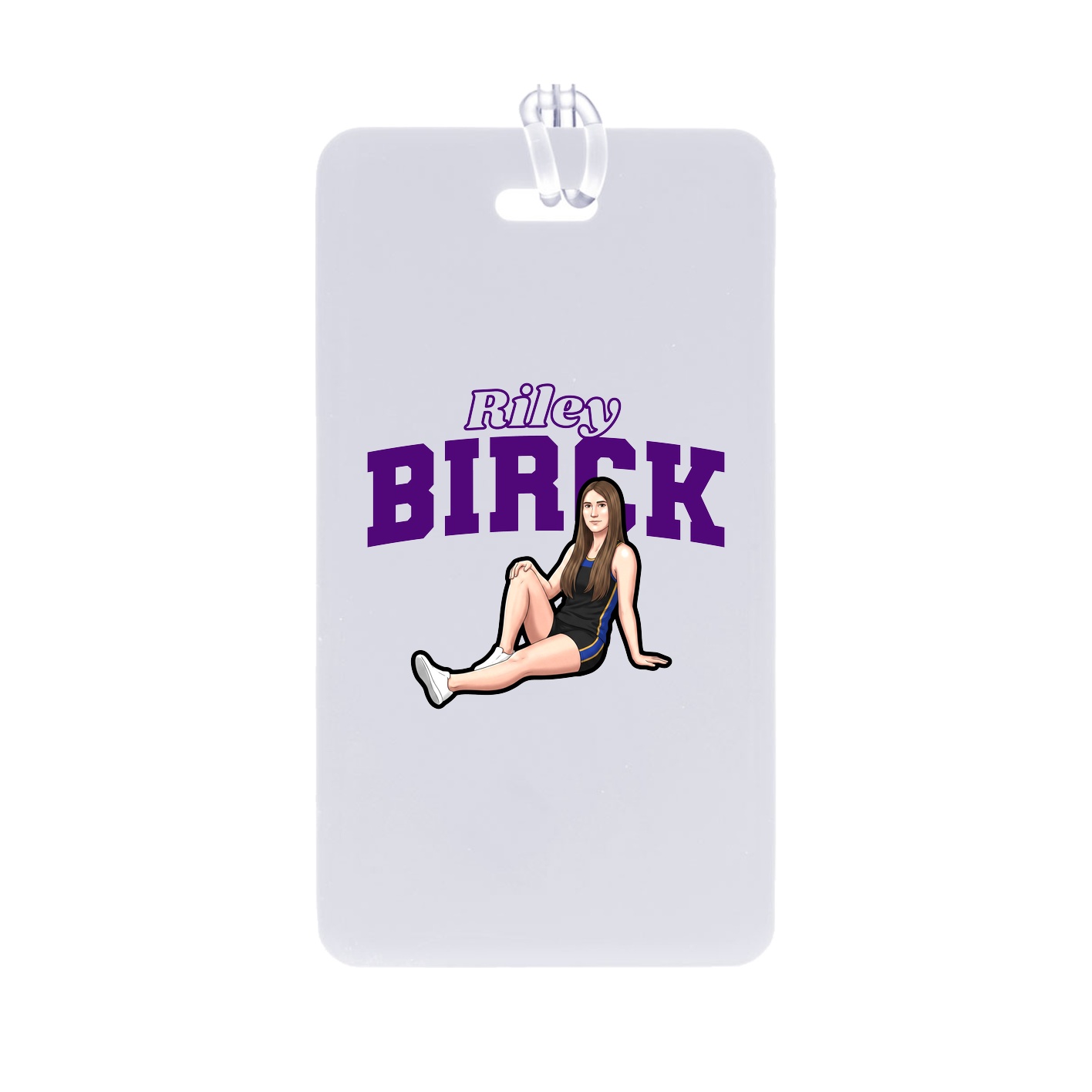 Bag Tag — Name Arch in Classic