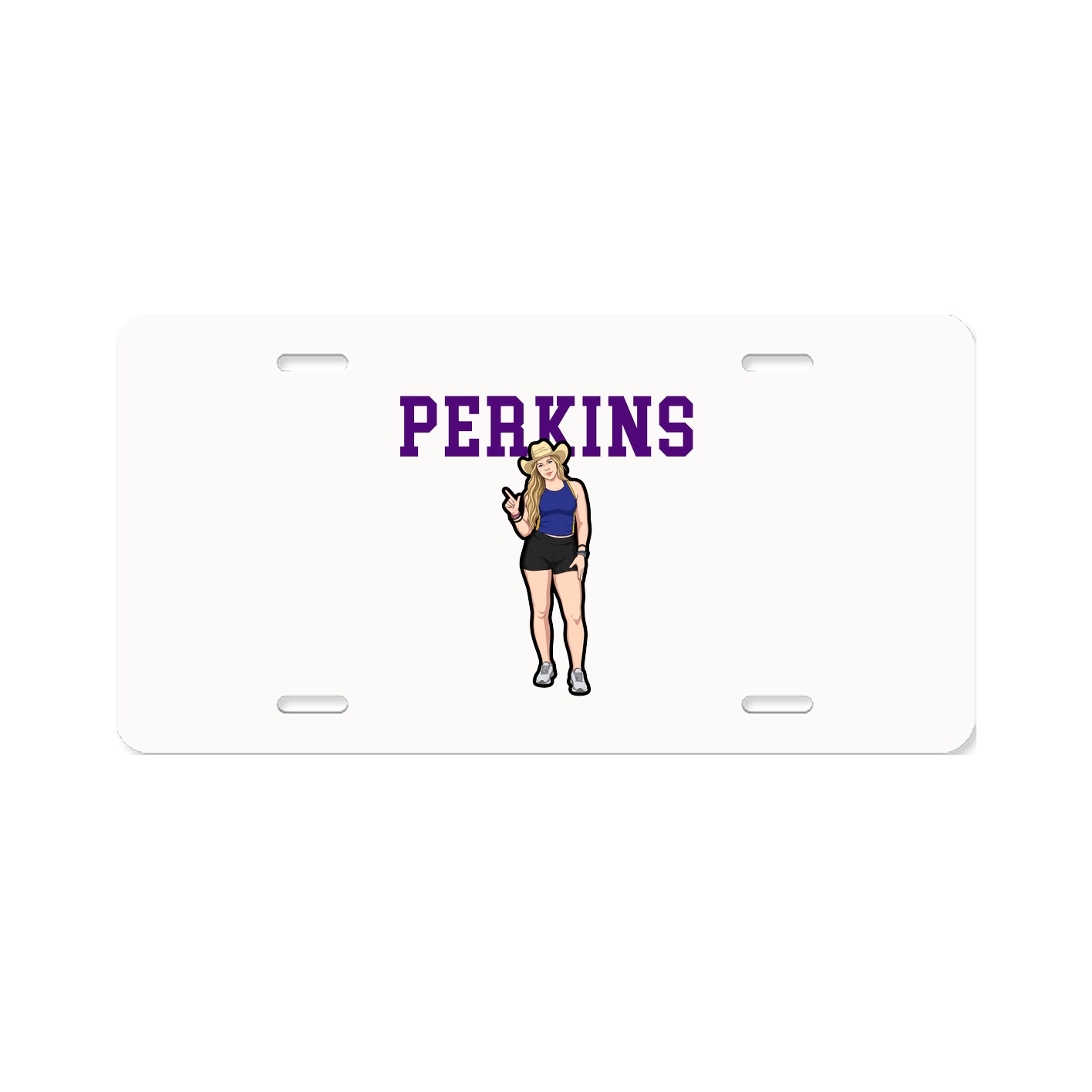 License Plate — Shirsey in Classic