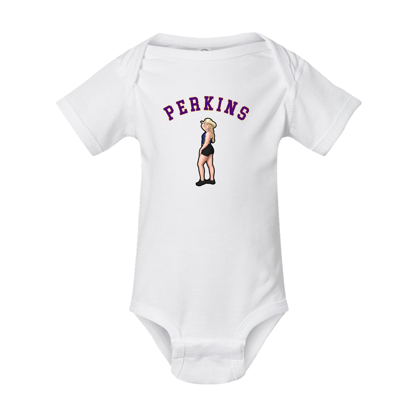 Baby Onesie — Shirsey Arch in White