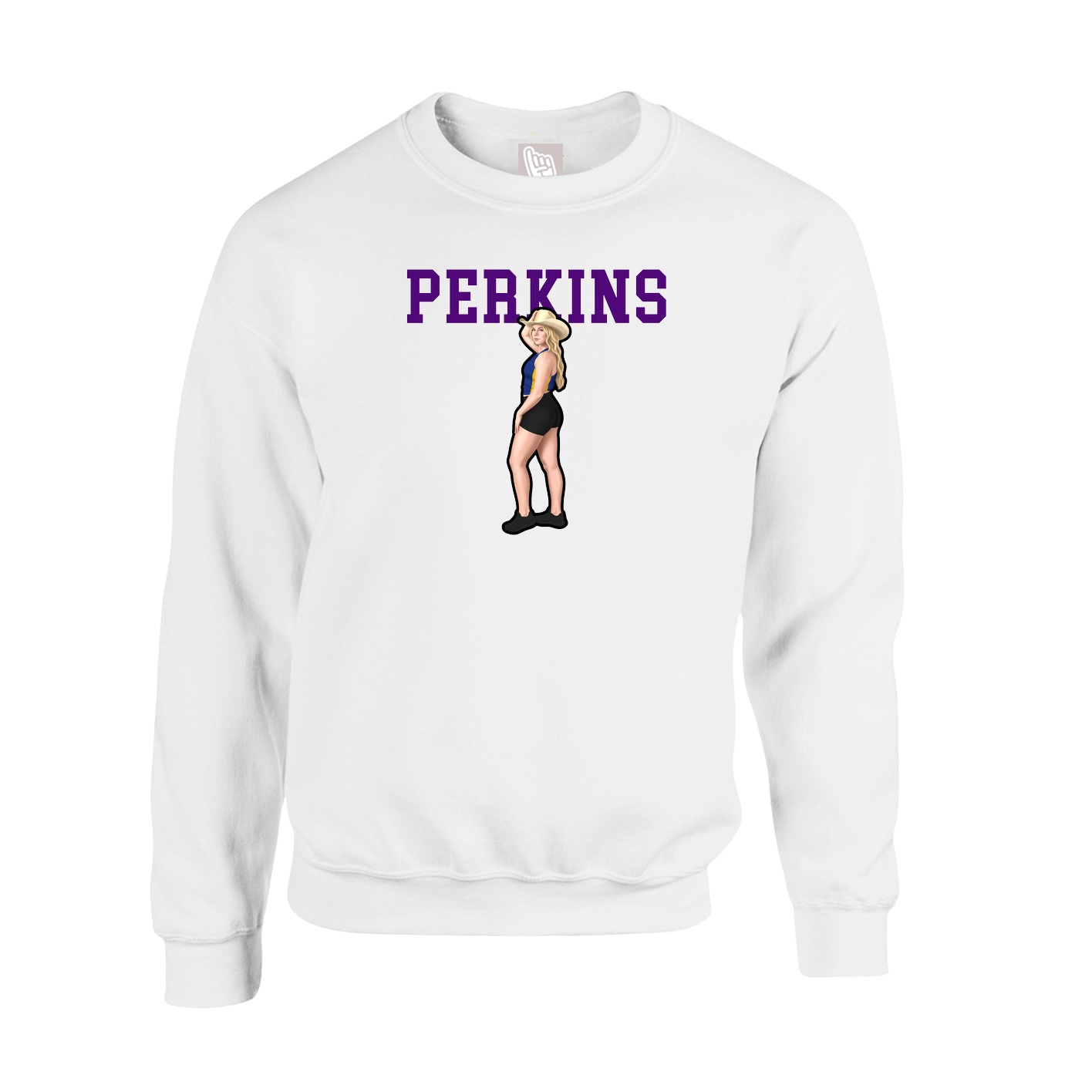 Fleece Crew — Shirsey in White