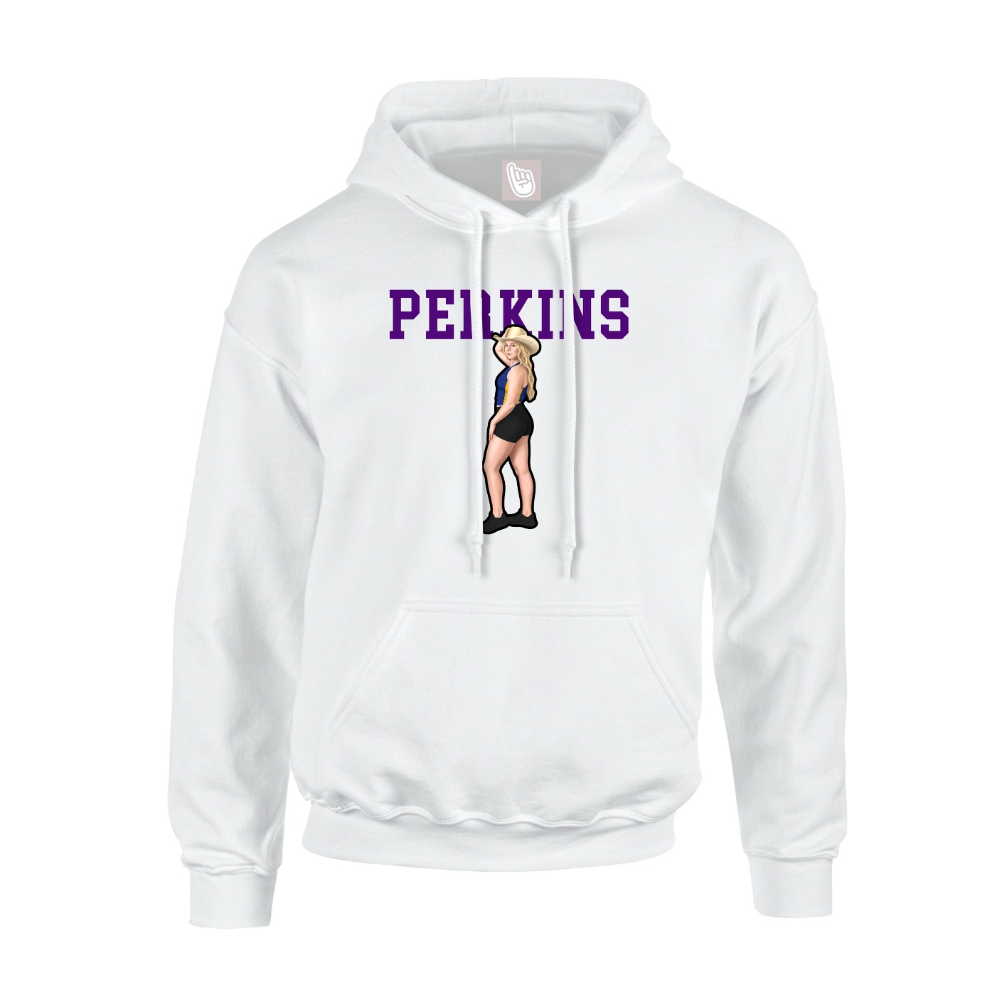 Youth Hoodie — Shirsey in White
