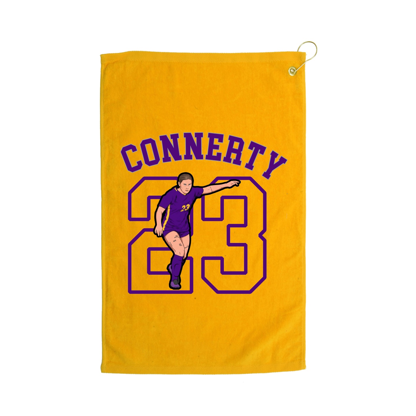 Golf Towel — Shirsey Arch in Gold