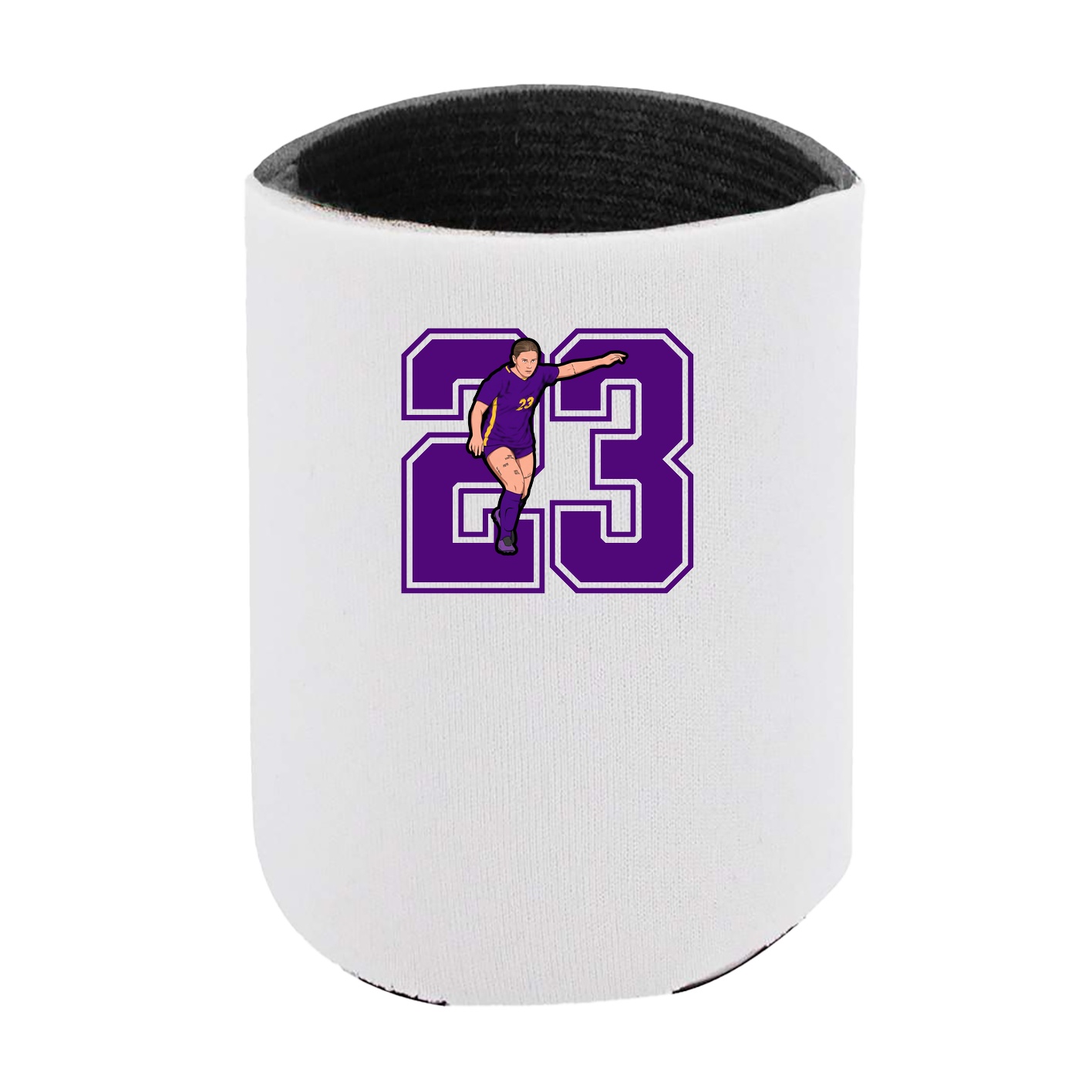 Can Holder — Number in White