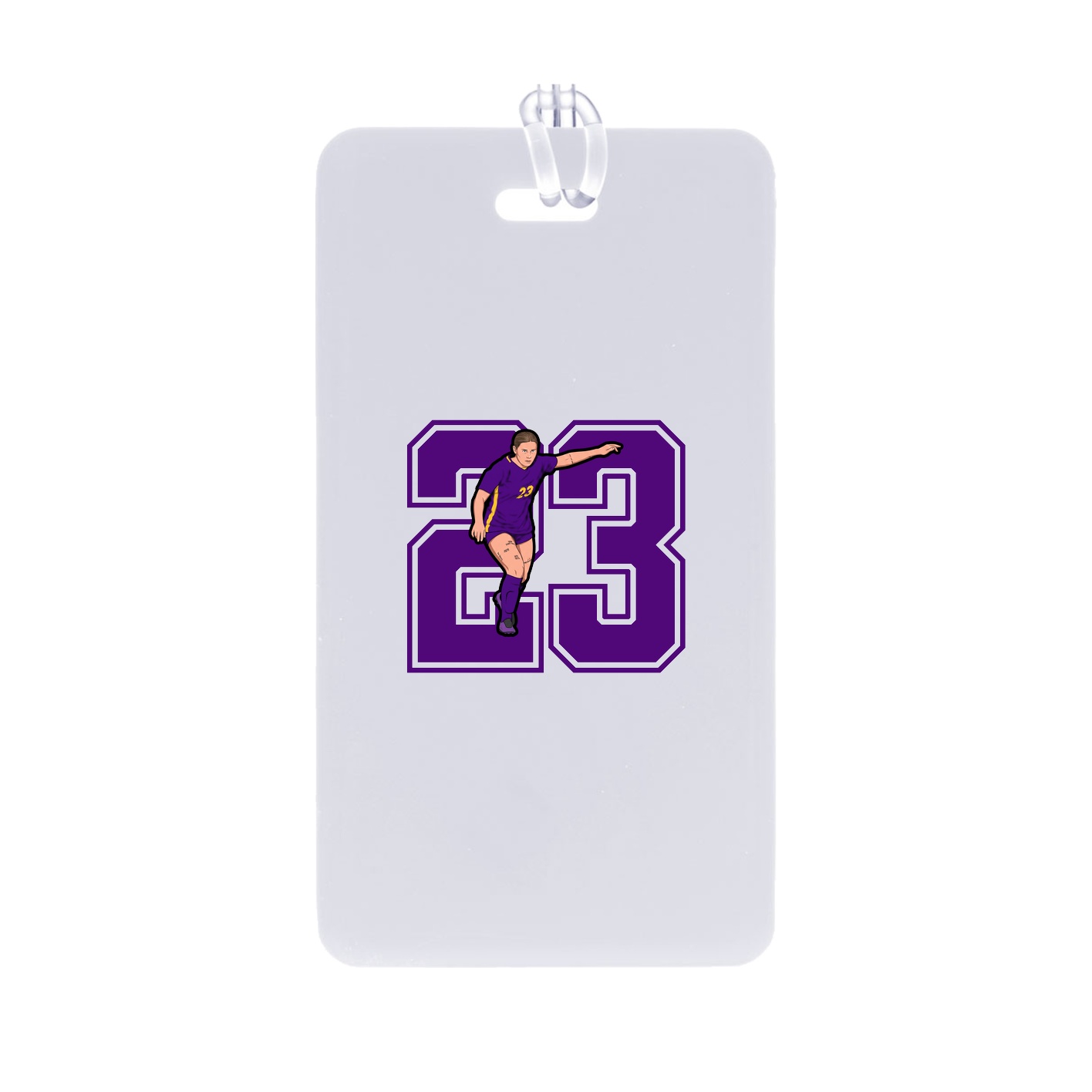 Bag Tag — Number in Classic