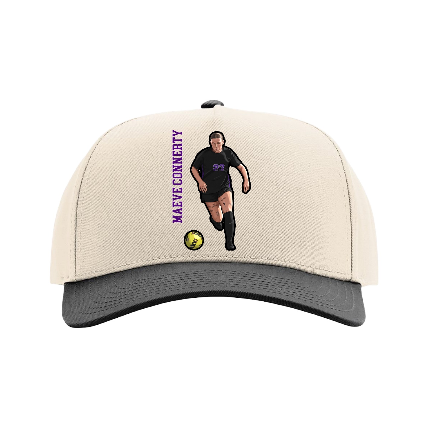 Full Fabric Five-Panel Champ Cap