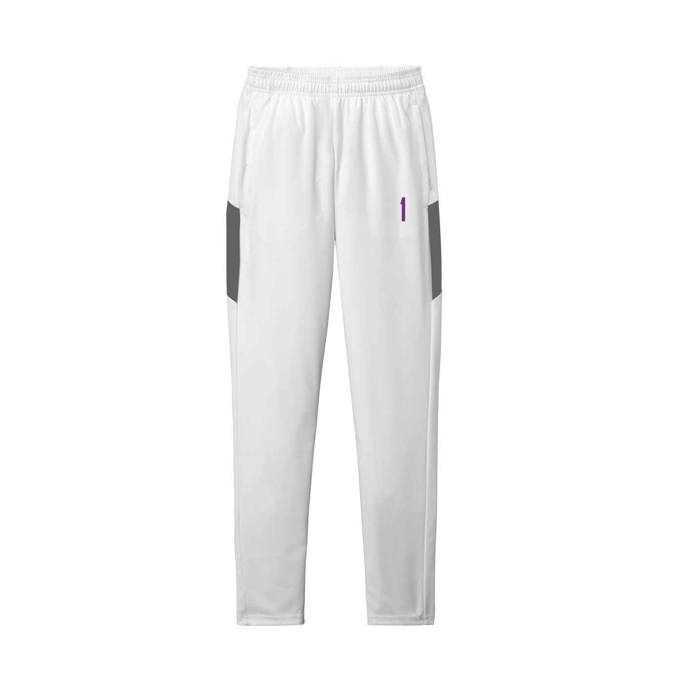 Team Travel Pant — Front Shirsy in White/Grey