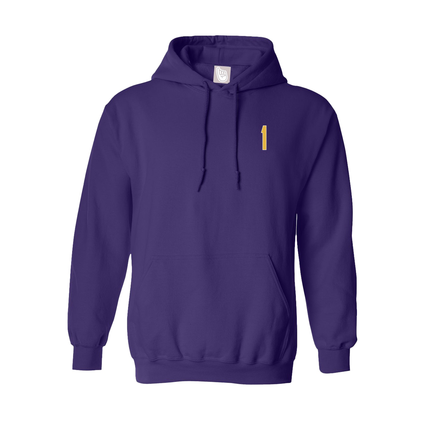 Hoodie — Front Shirsy in Purple