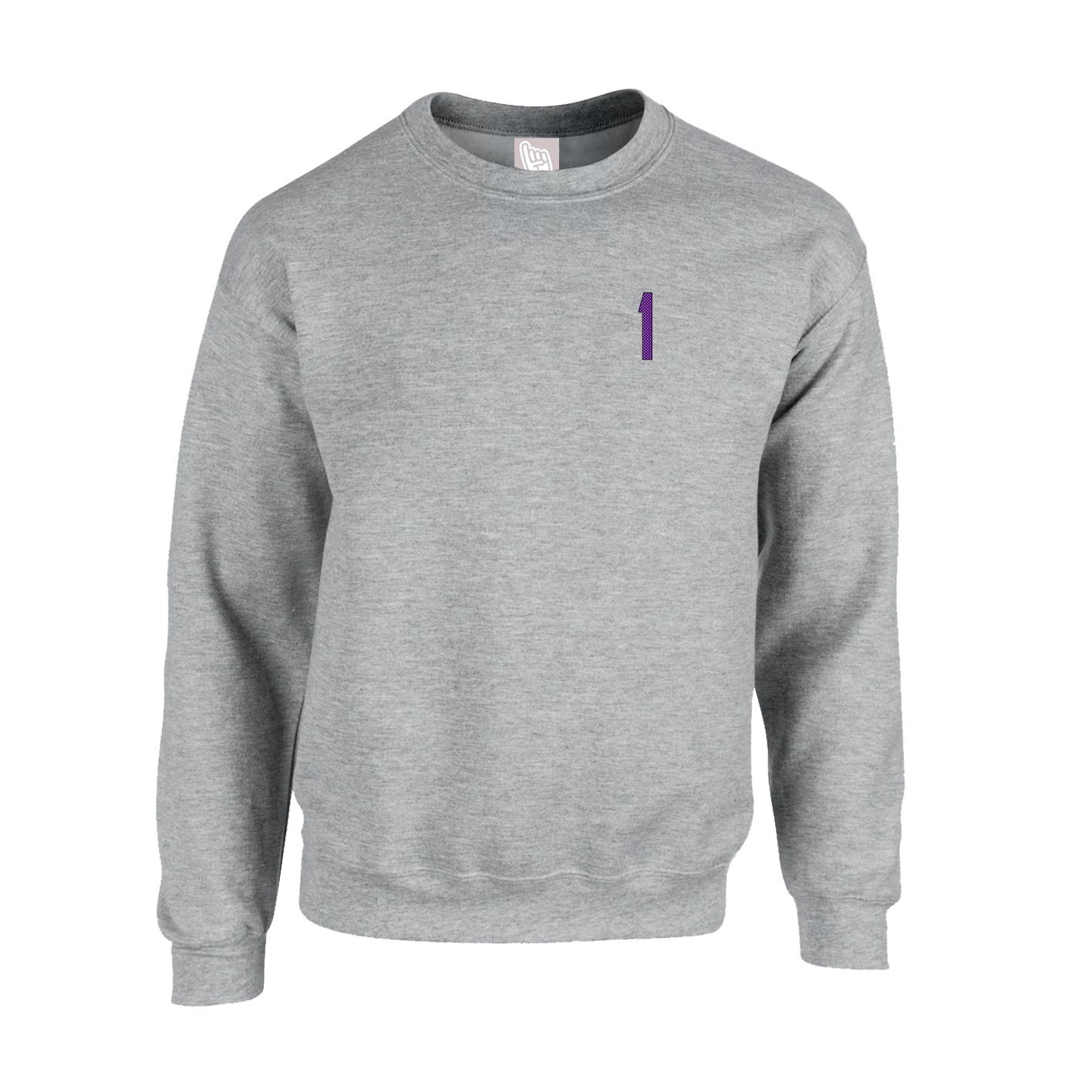 Fleece Crew — Front Shirsy in Grey