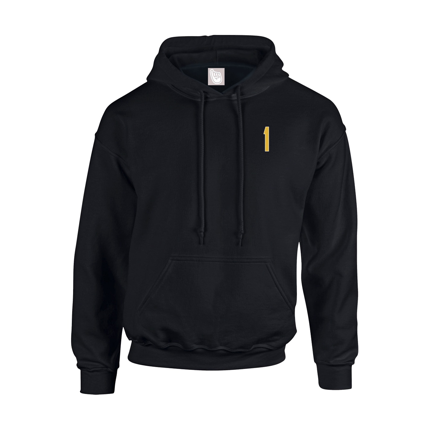 Youth Hoodie — Front Shirsy in Black