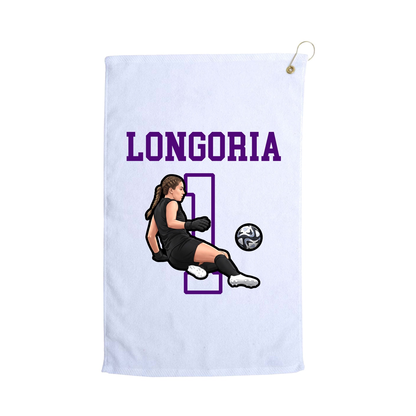 Golf Towel — Shirsey in White