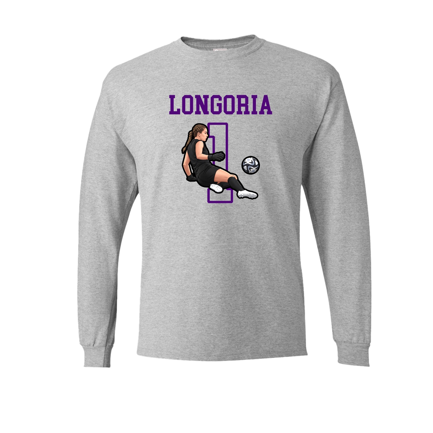 Long Sleeve Tee — Shirsey in Grey