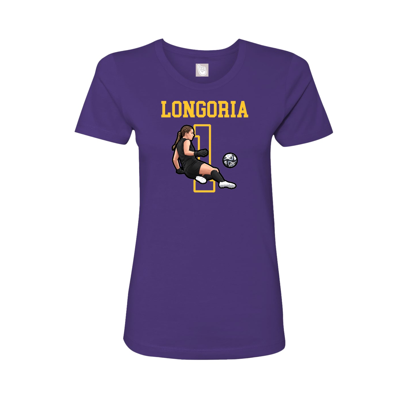 Fitted Women's Tee — Shirsey in Purple