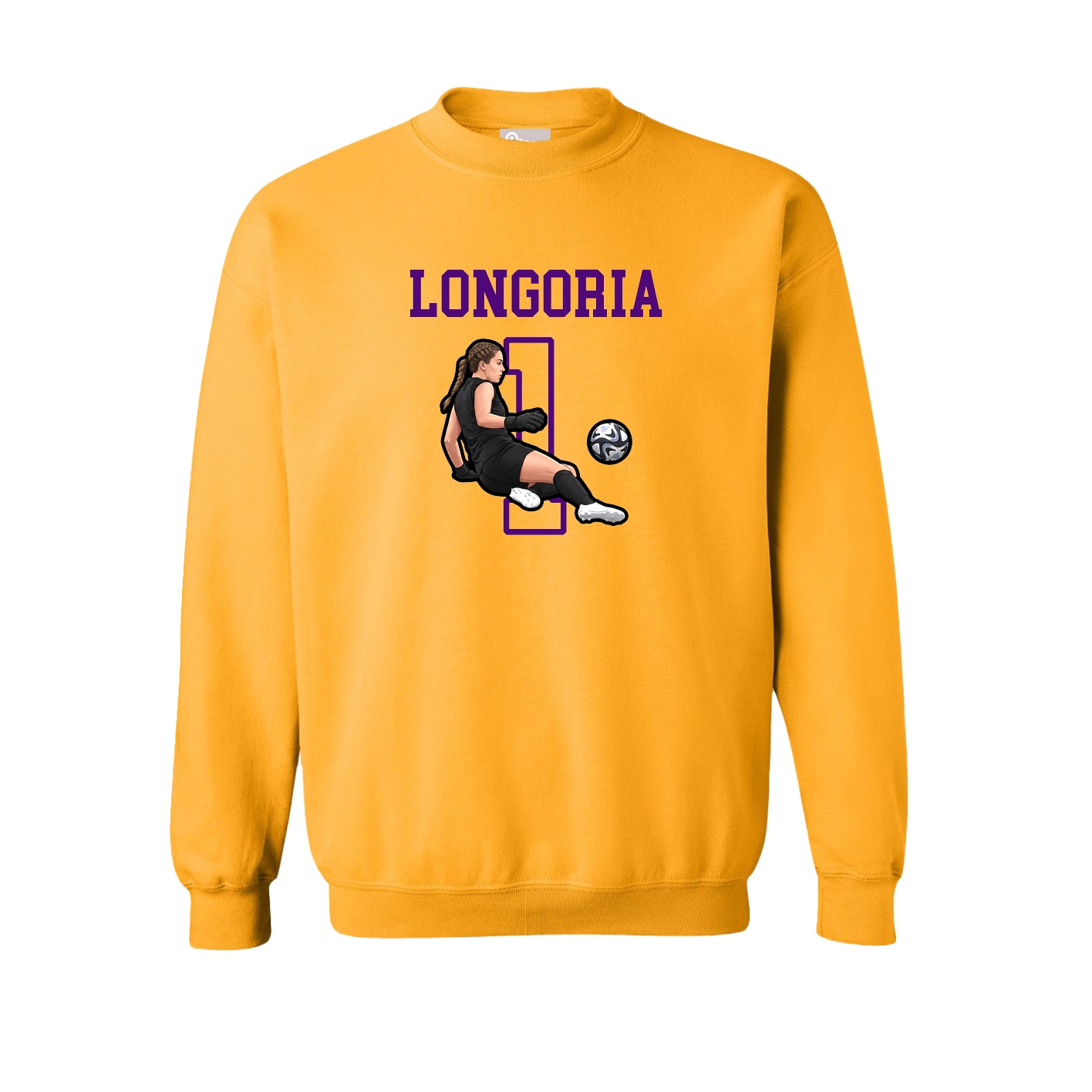 Fleece Crew — Shirsey in Gold