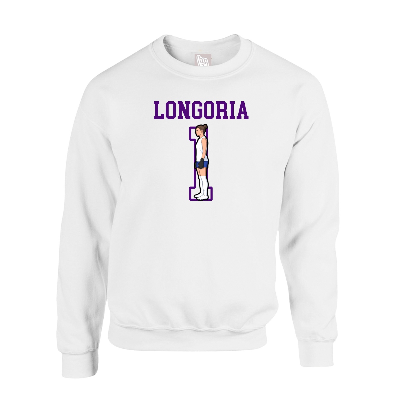 Fleece Crew — Shirsey in White