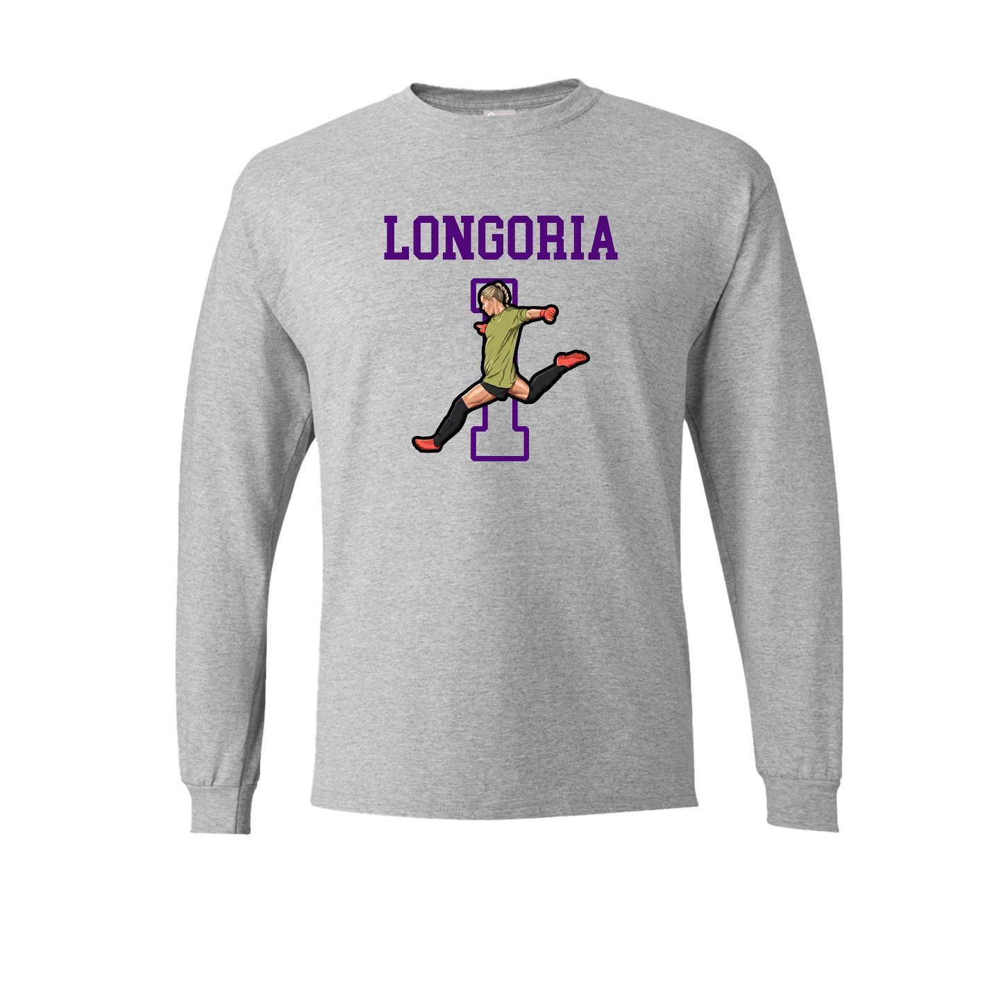 Long Sleeve Tee — Shirsey in Grey