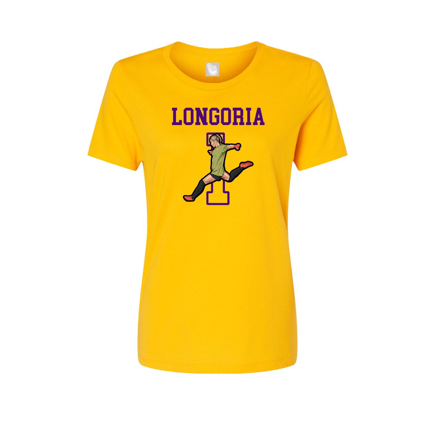 Fitted Women's Tee — Shirsey in Gold
