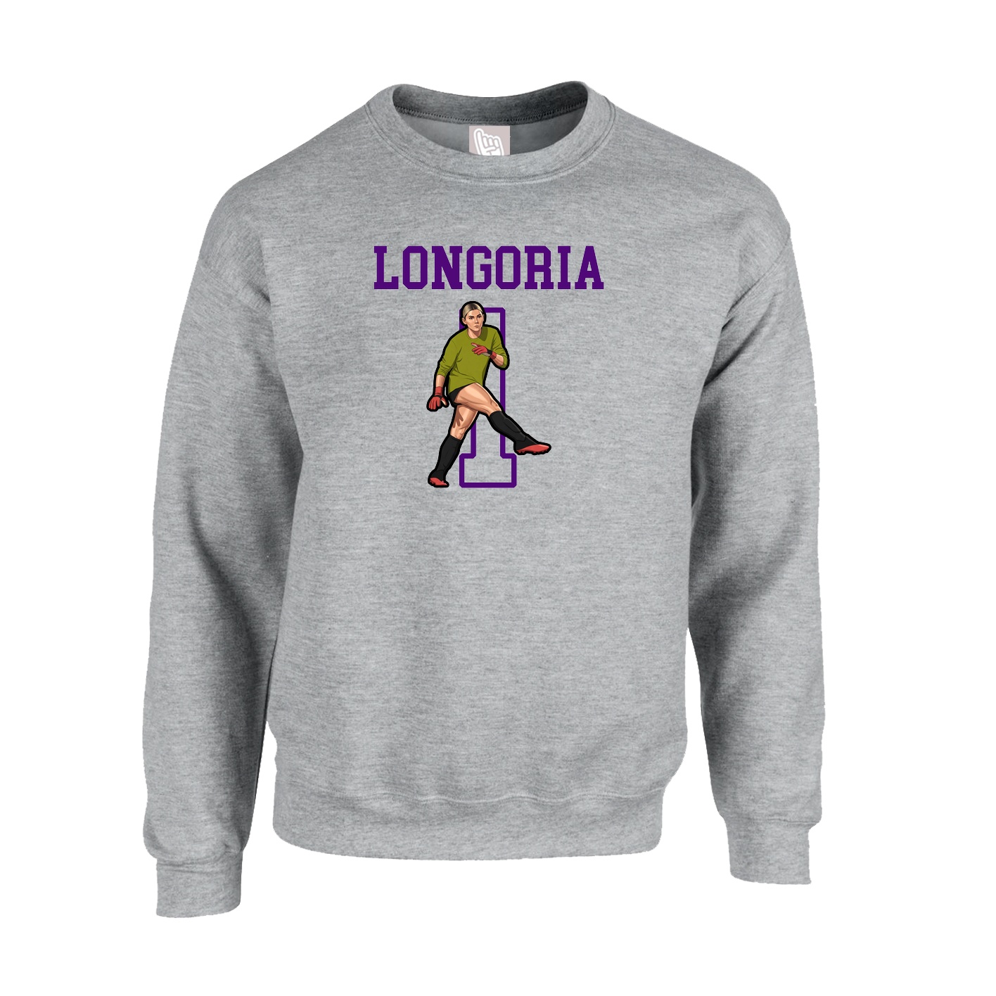 Fleece Crew — Shirsey in Grey