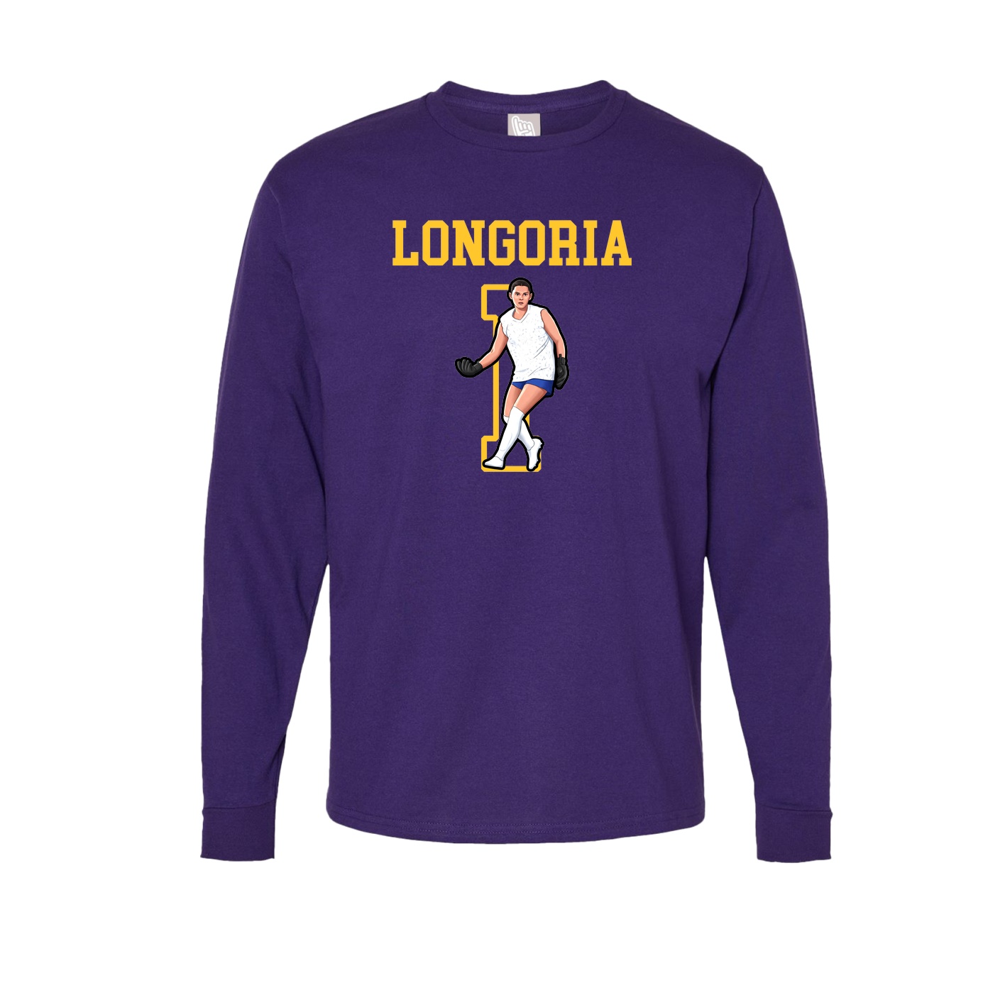Long Sleeve Tee — Shirsey in Purple