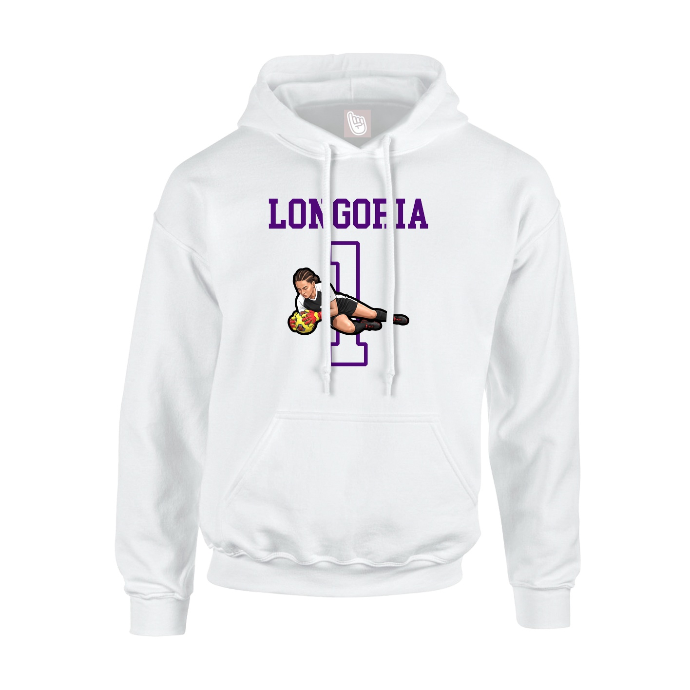Youth Hoodie — Shirsey in White