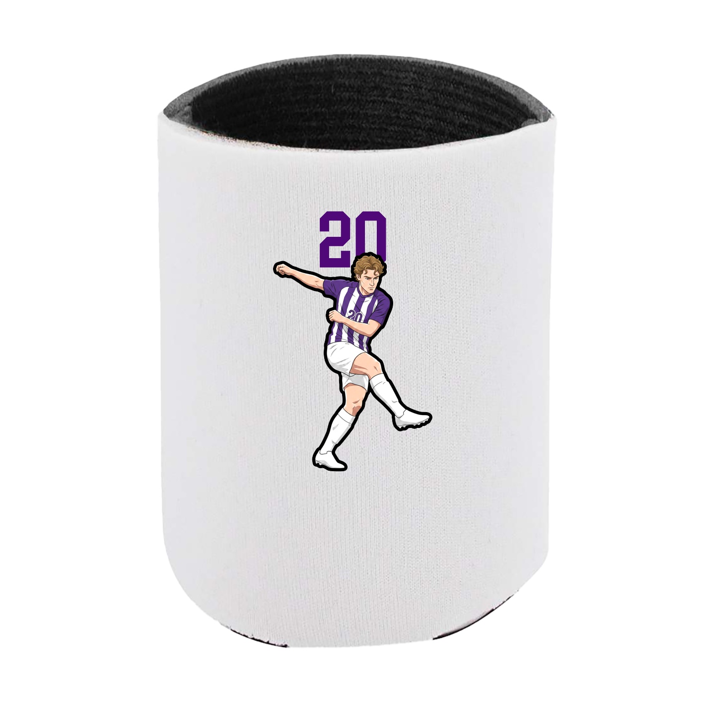 Can Holder — Number Top in White