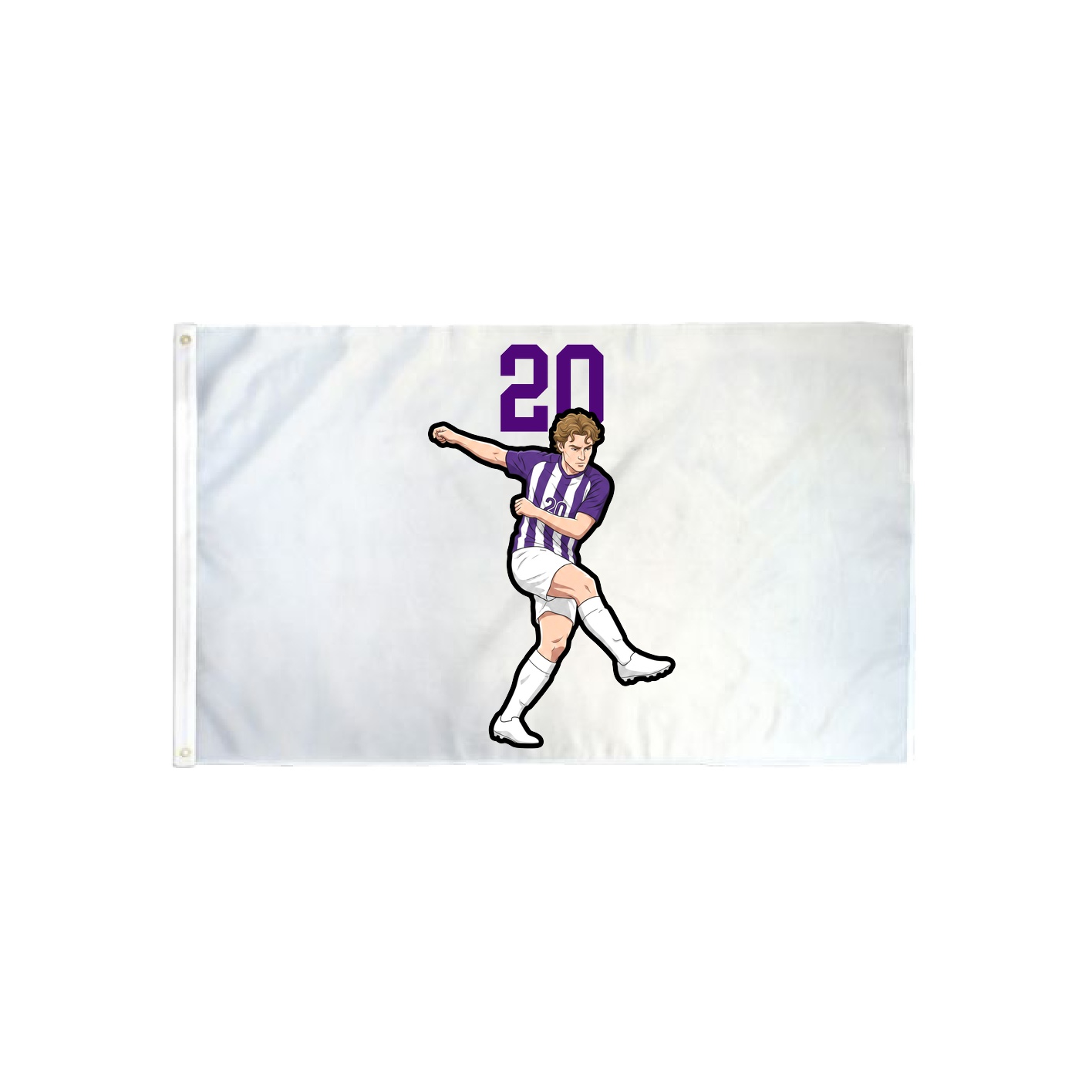 3x5 Flag — Number Top in Classic