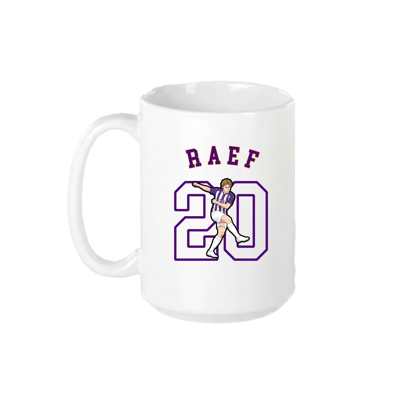 15oz Coffee Mug — Shirsey Arch in White