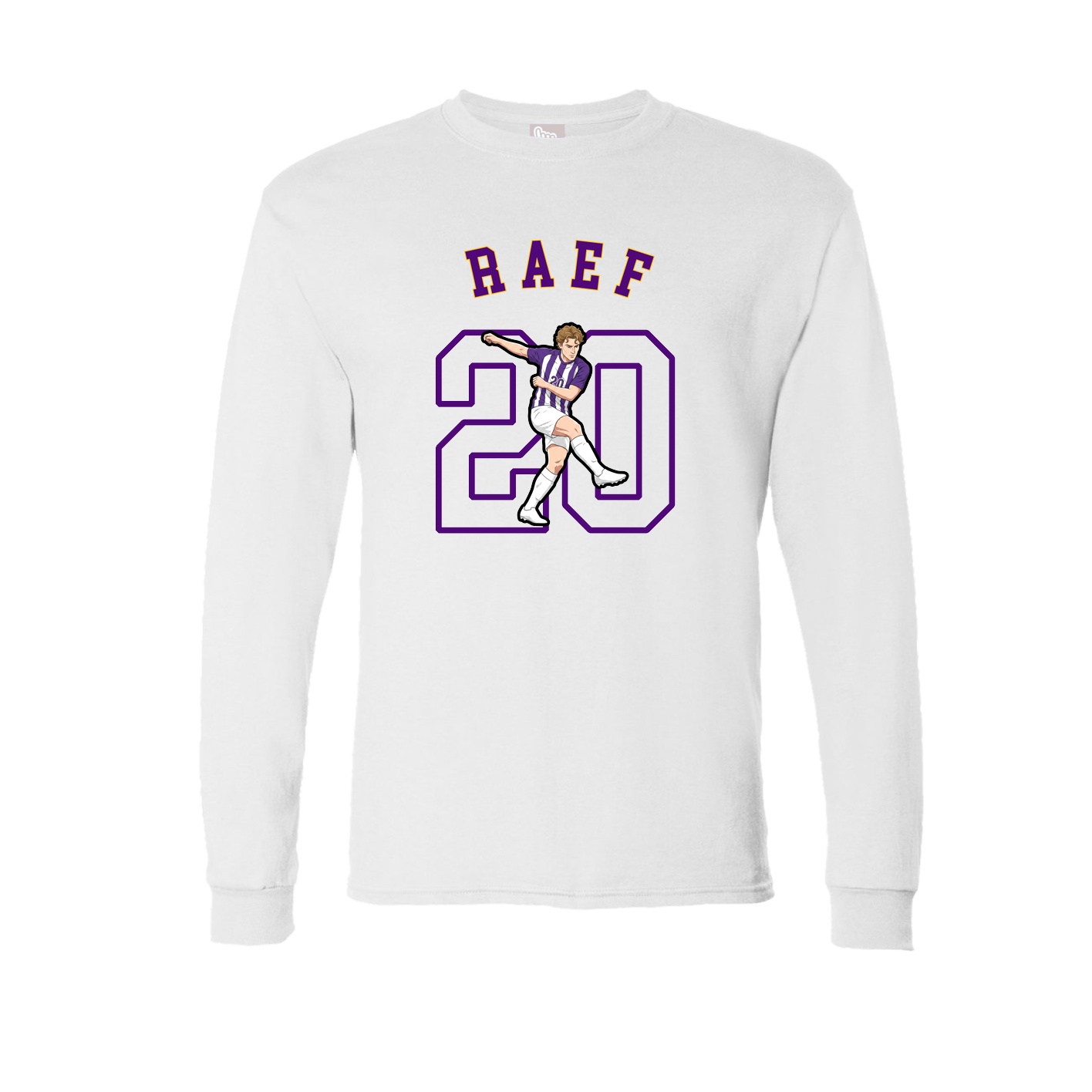 Long Sleeve Tee — Shirsey Arch in White