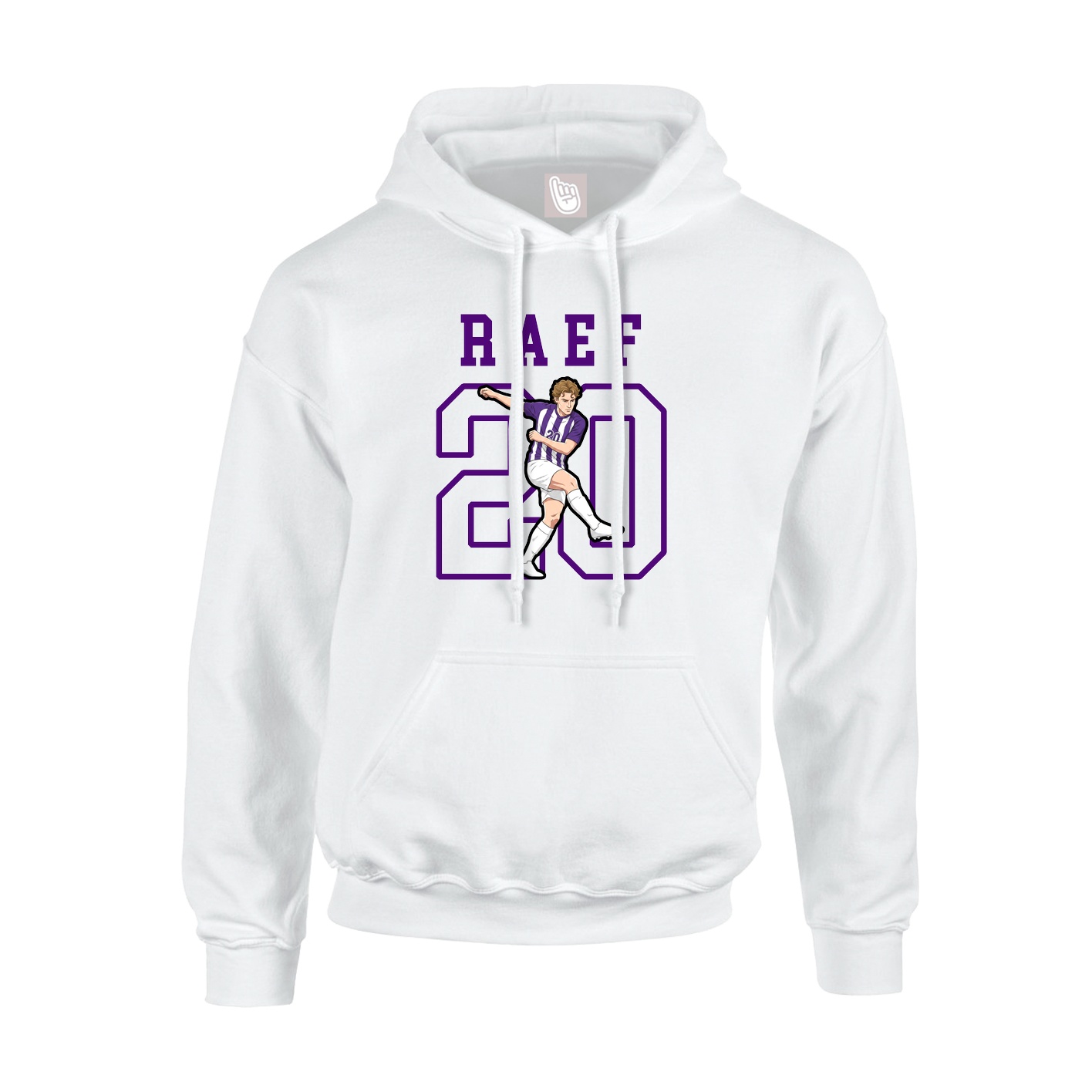 Youth Hoodie — Shirsey in White