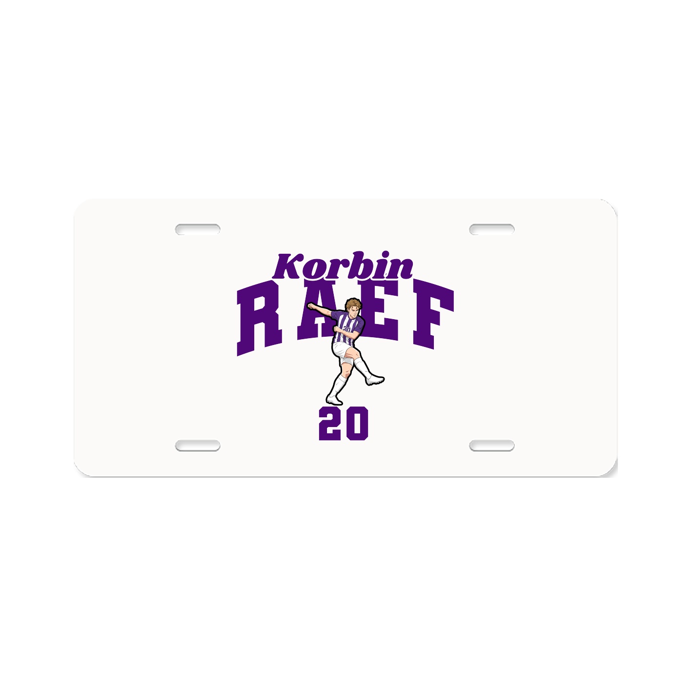 License Plate — Signature Arch in Classic