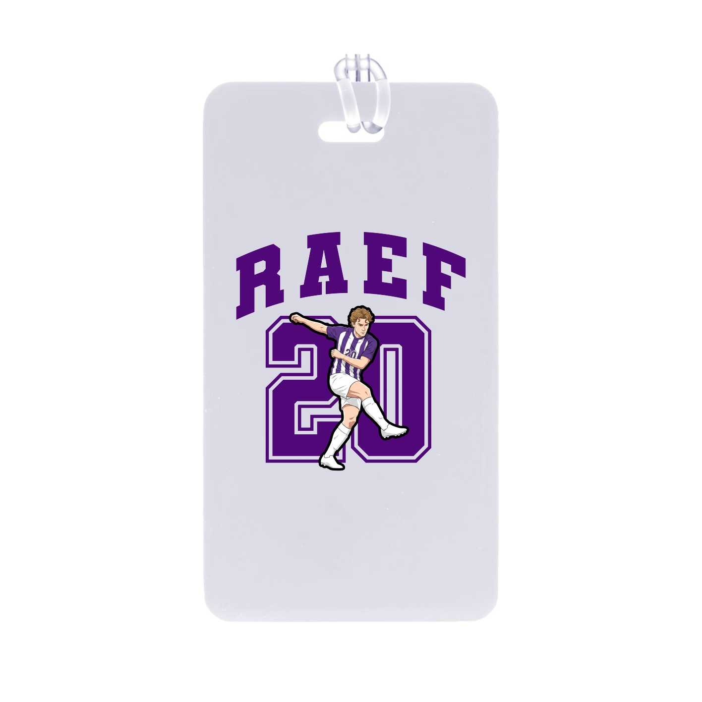 Bag Tag — Number in Classic