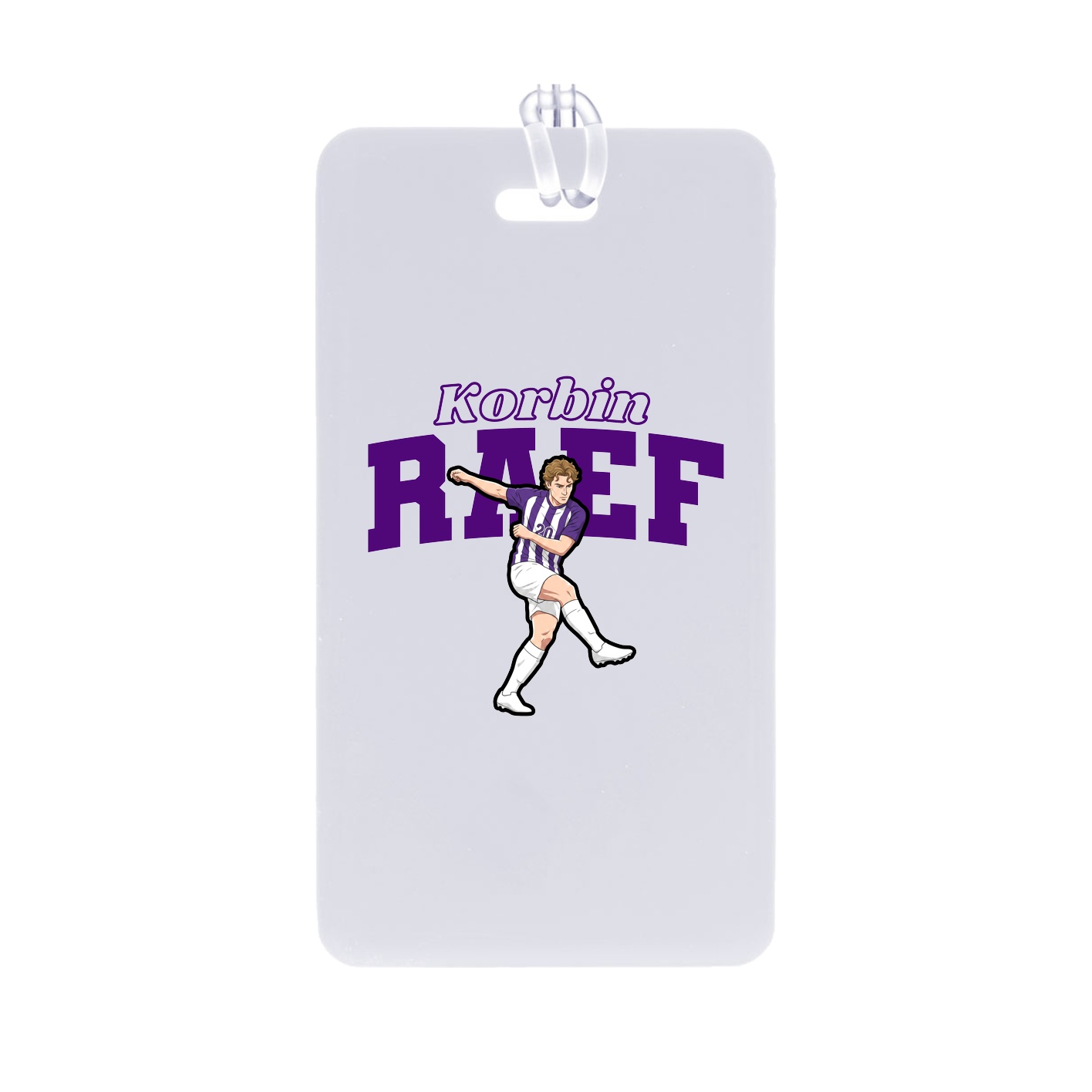 Bag Tag — Name Arch in Classic