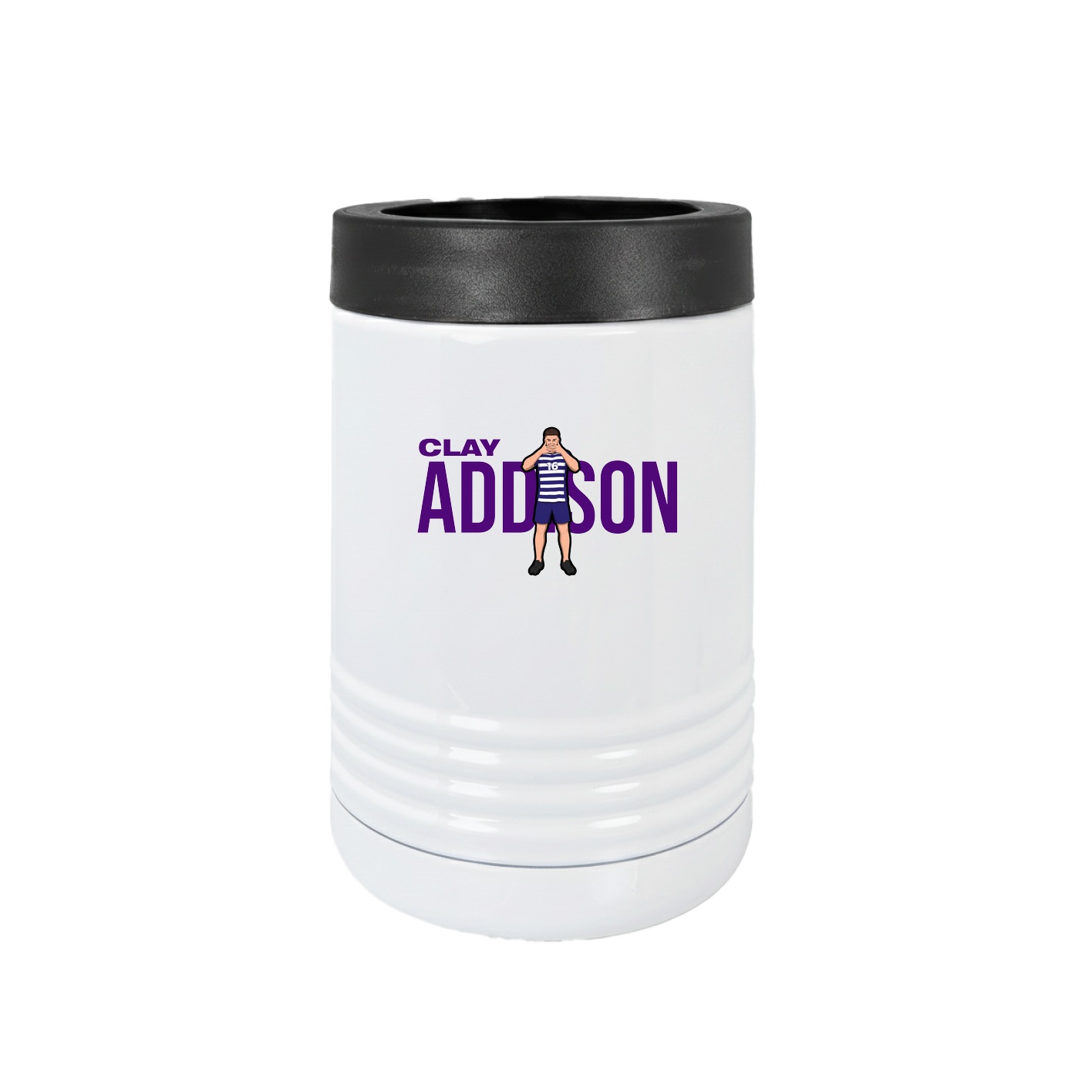 Beverage Holder — Player Name in White