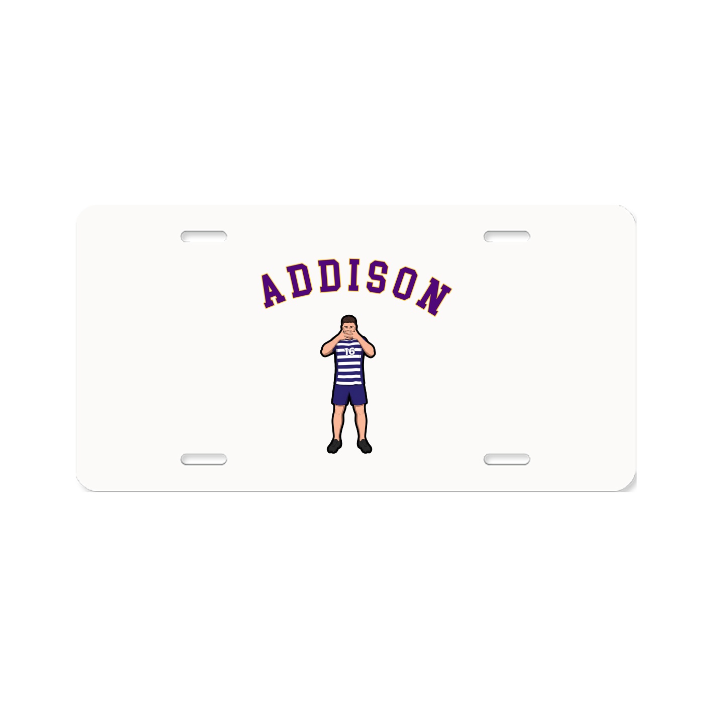 License Plate — Shirsey Arch in Classic