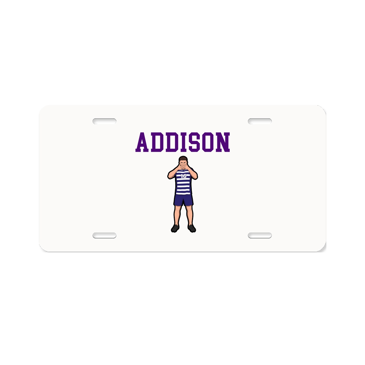 License Plate — Shirsey in Classic