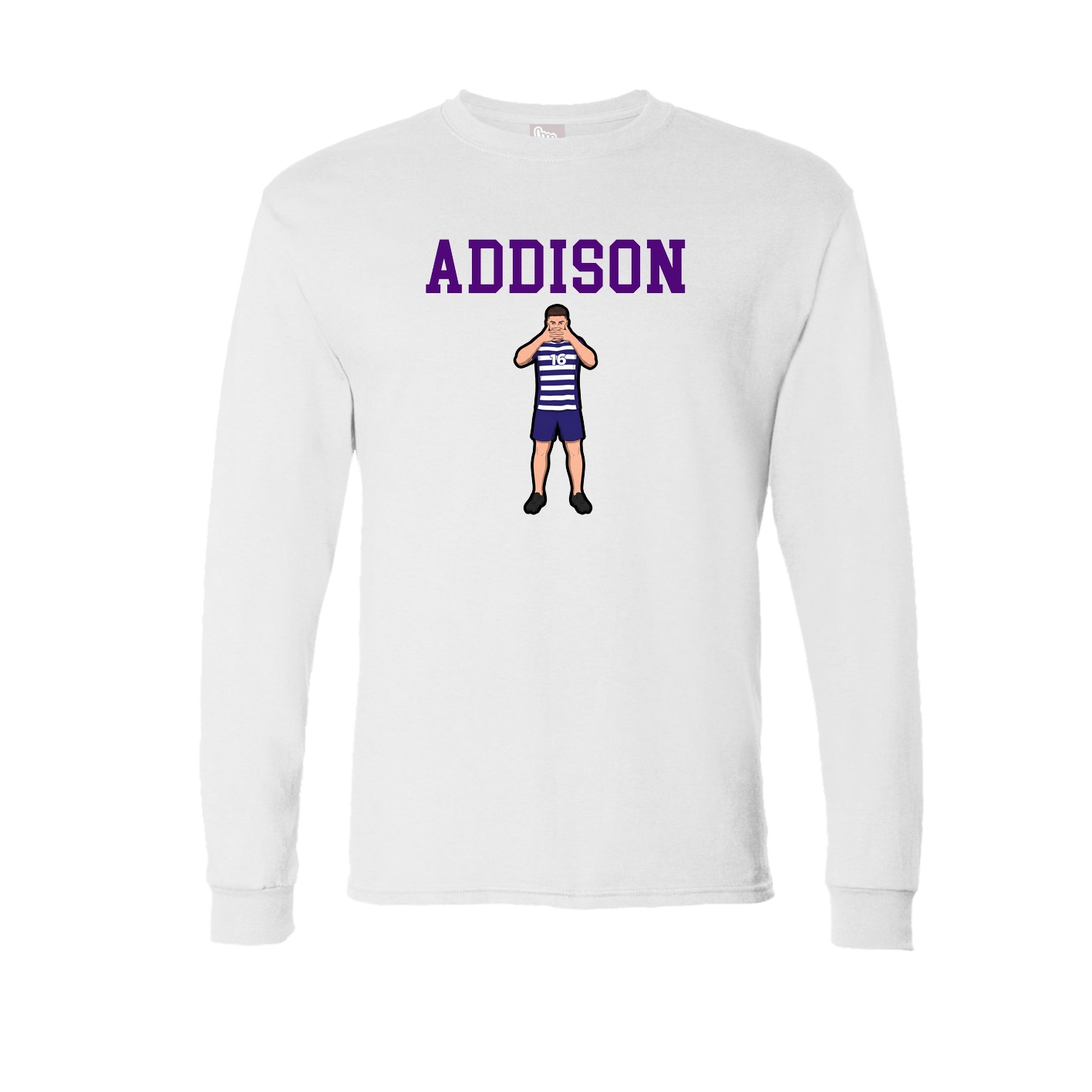 Long Sleeve Tee — Shirsey in White
