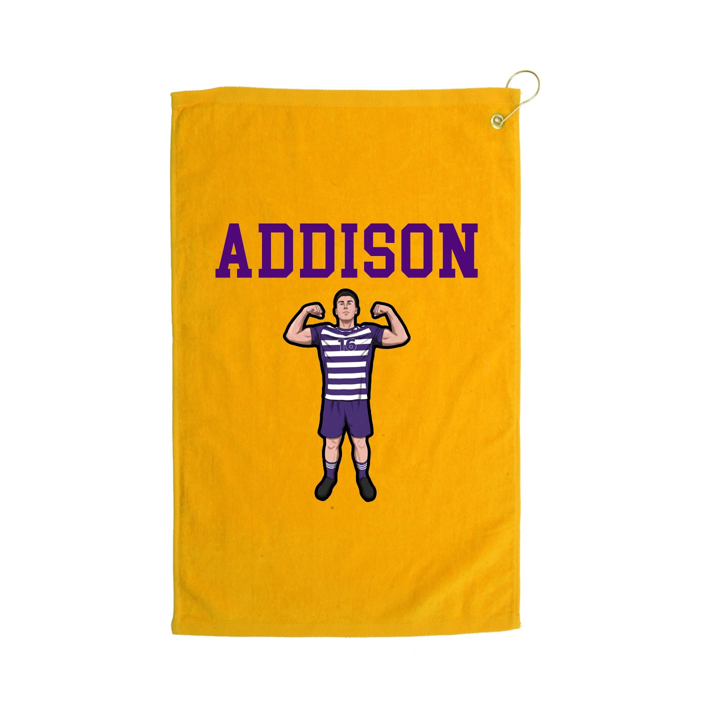 Golf Towel — Shirsey in Gold