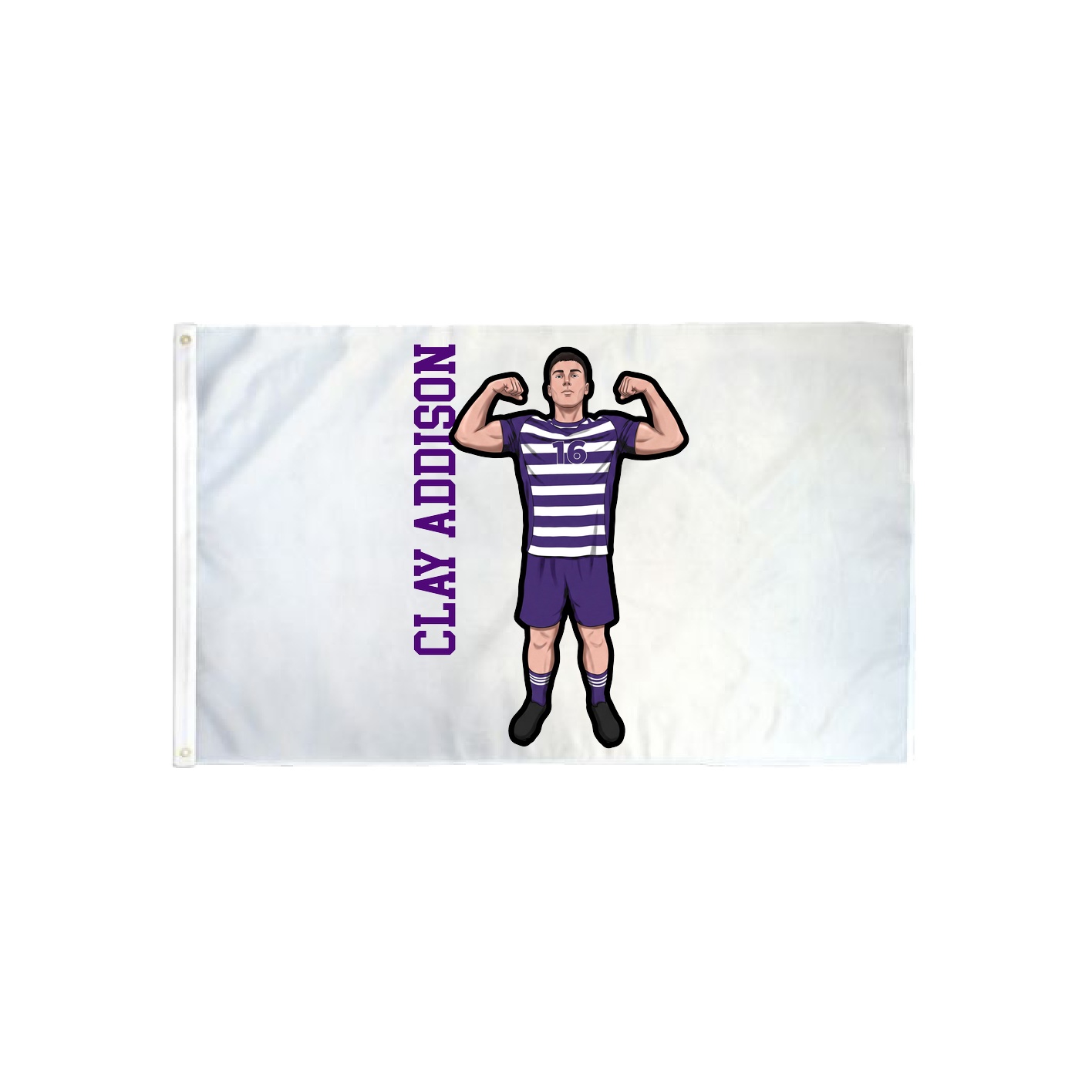 3x5 Flag — Name Vertical in Classic