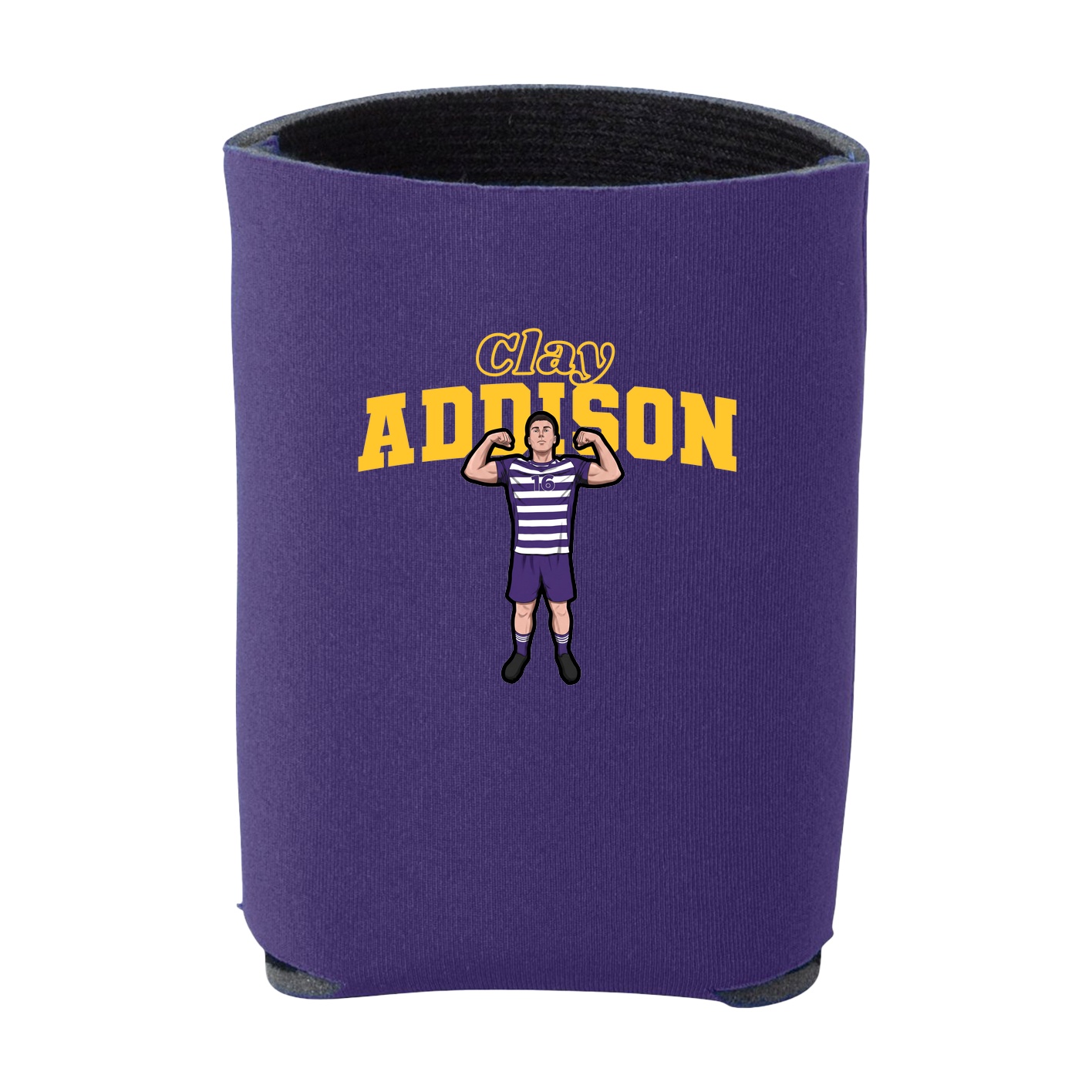 Can Holder — Name Arch in Purple