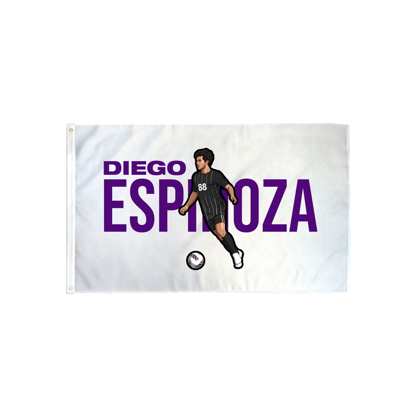 3x5 Flag — Player Name in Classic