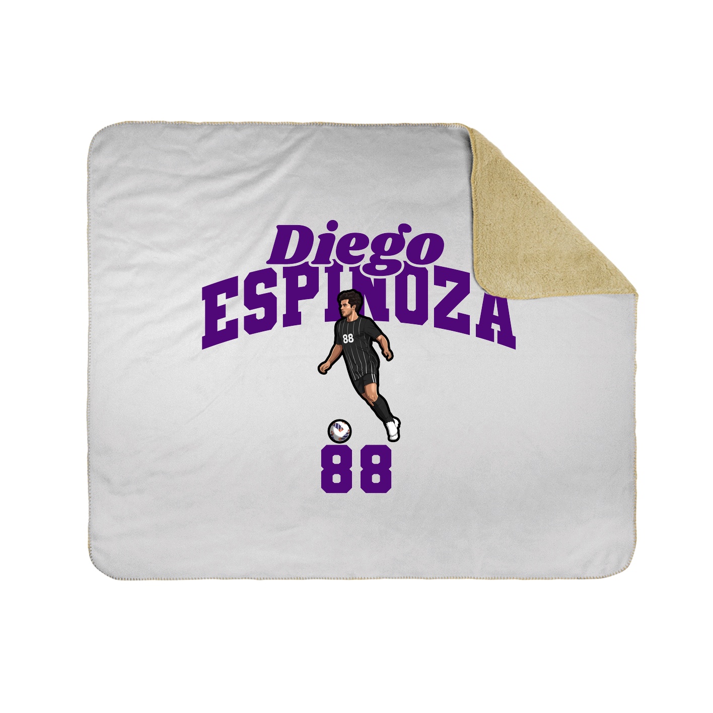 Throw Blanket — Signature Arch in White