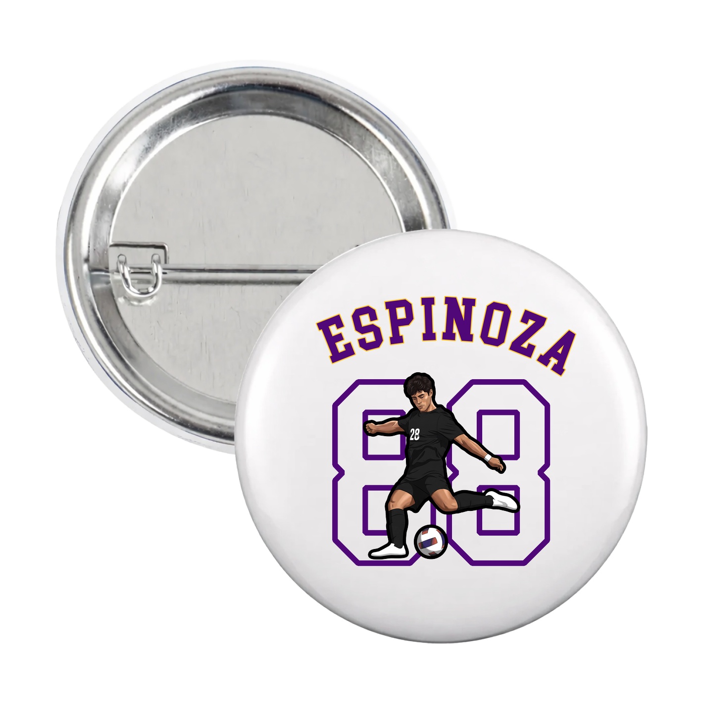 Game Day Button — Shirsey Arch in White