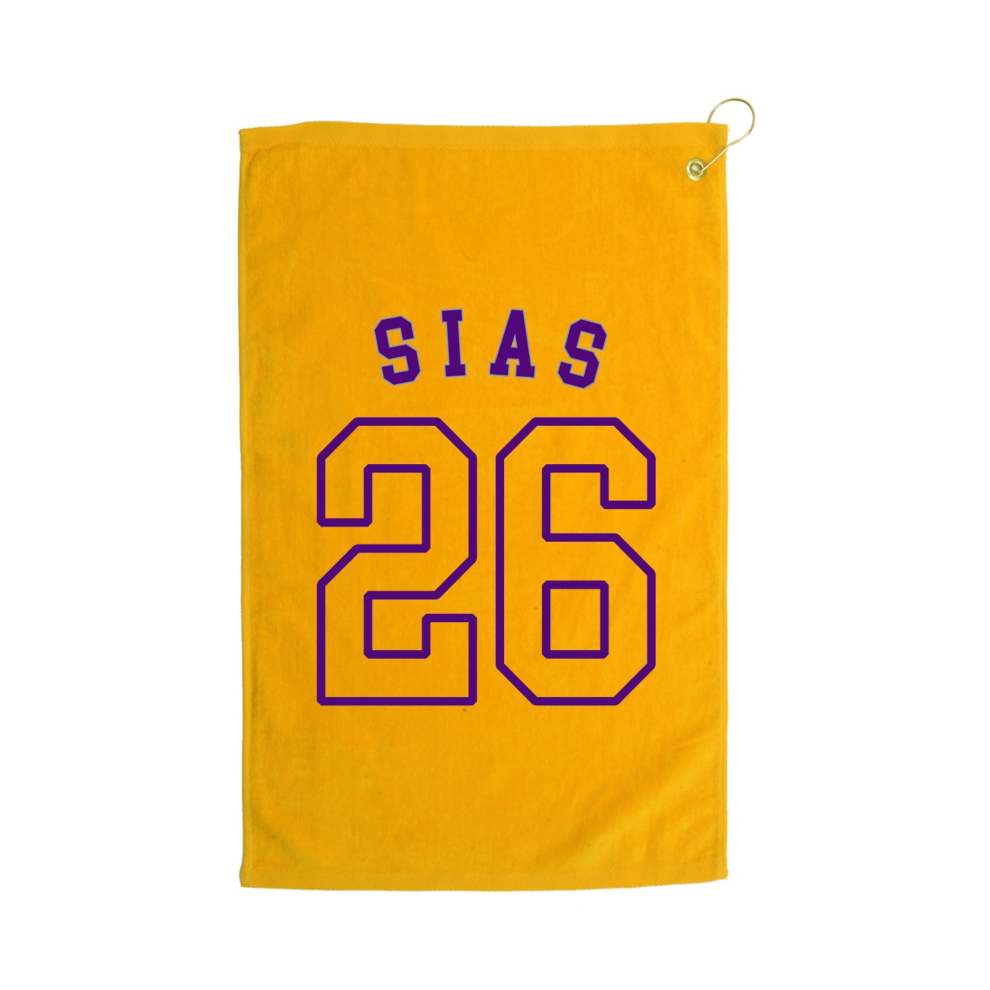Golf Towel — Shirsey Arch in Gold
