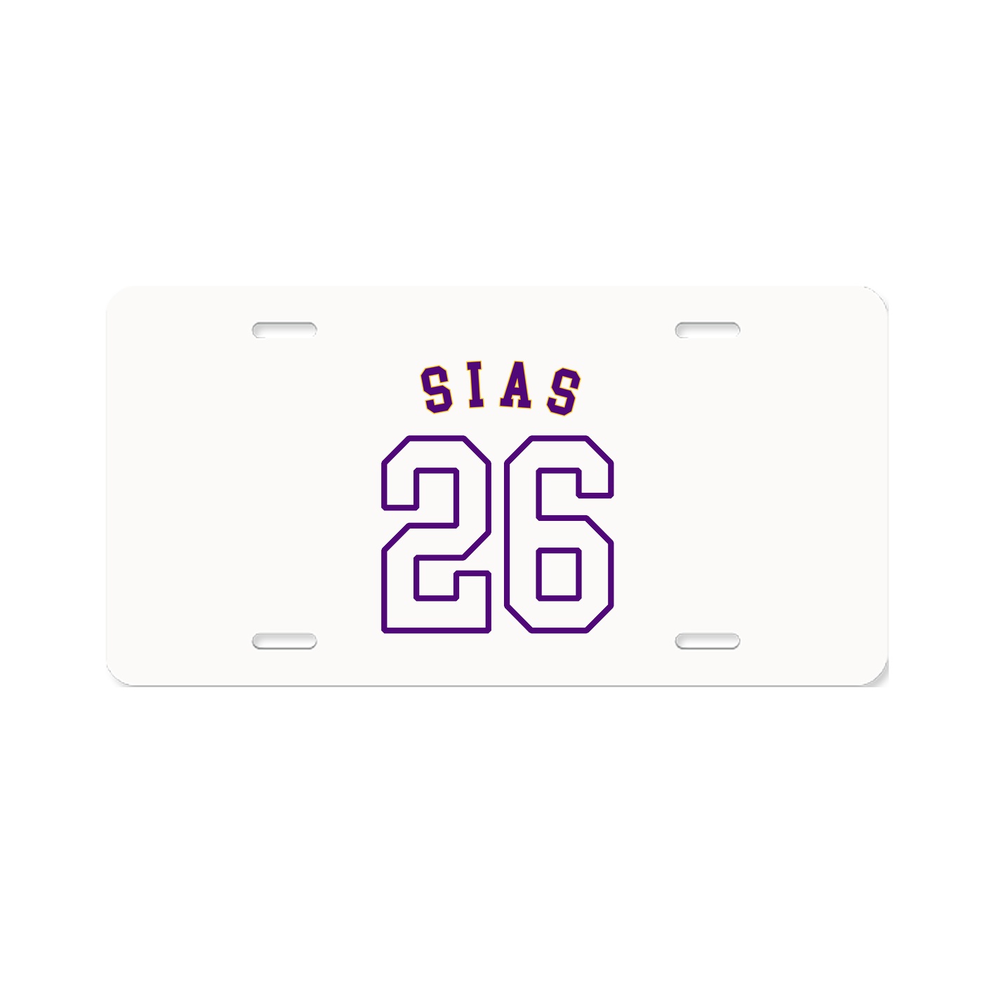 License Plate — Shirsey Arch in Classic