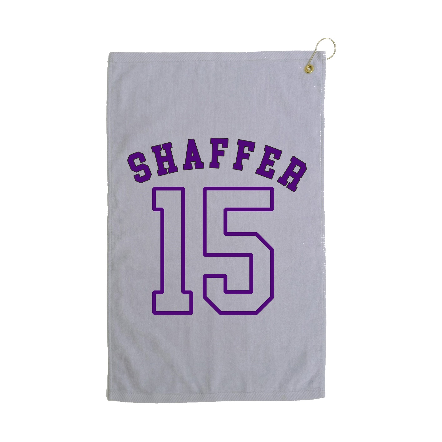 Golf Towel — Shirsey Arch in Grey