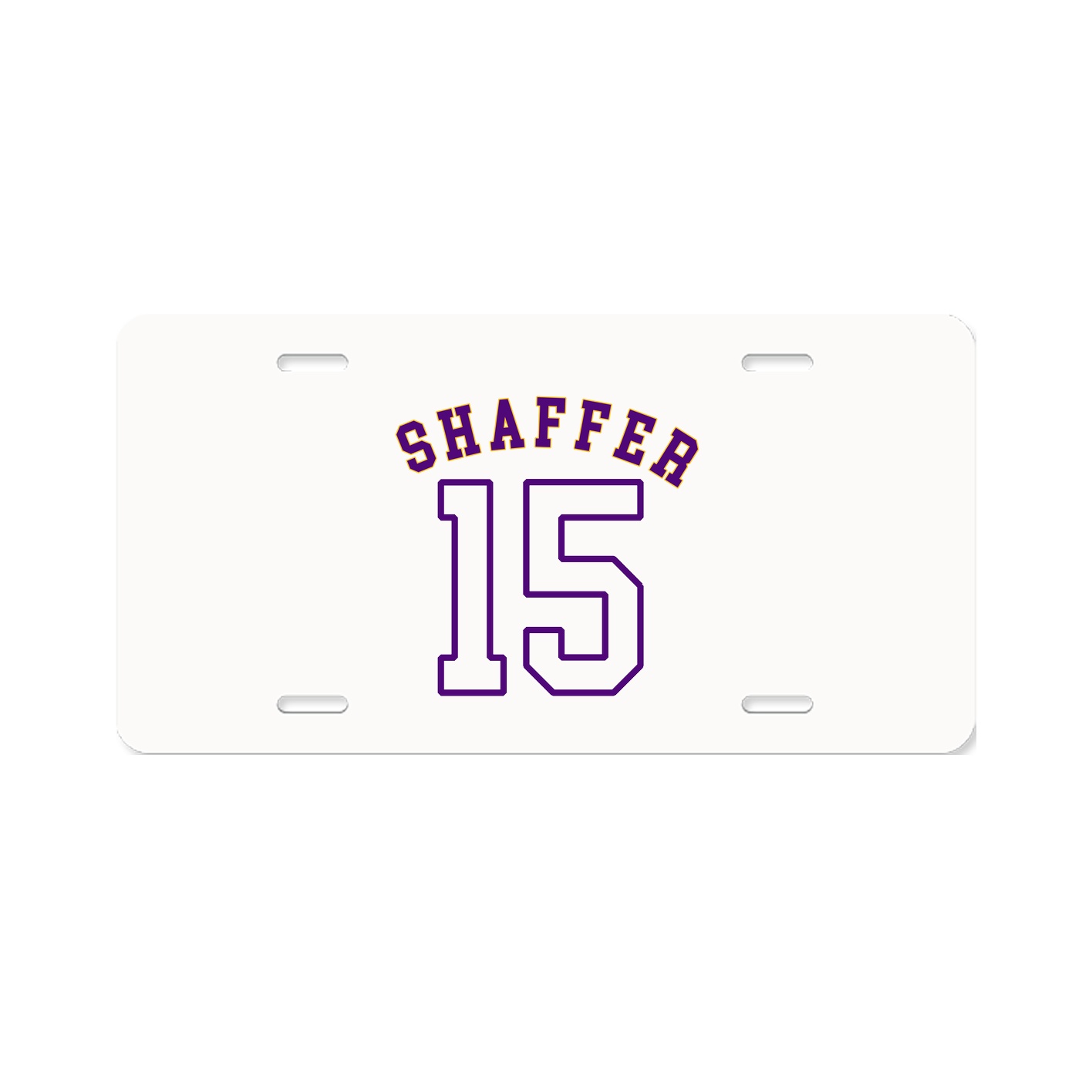 License Plate — Shirsey Arch in Classic