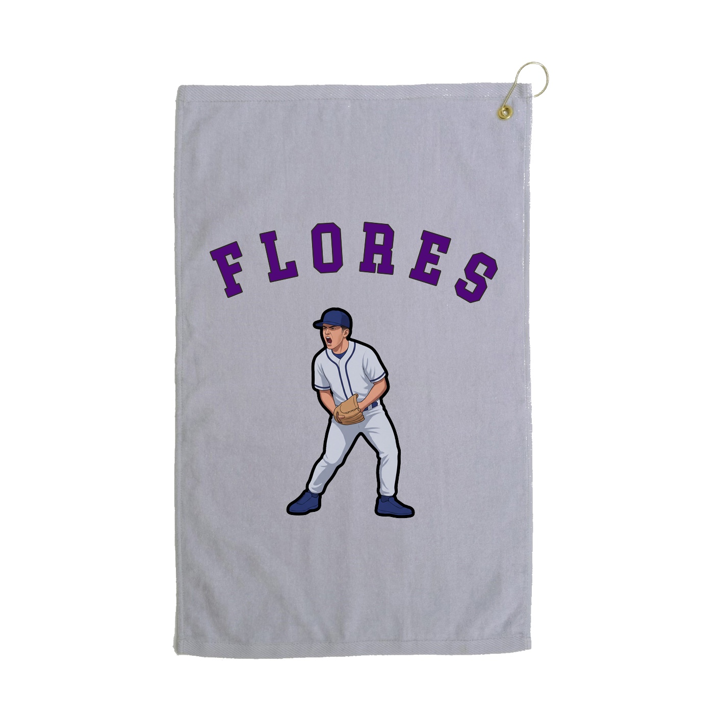 Golf Towel — Shirsey Arch in Grey